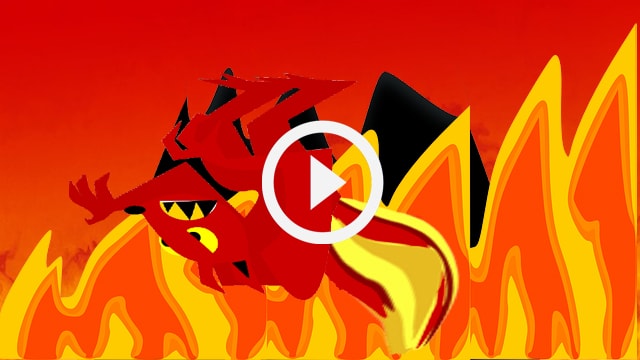 Red squirrel in Hell.